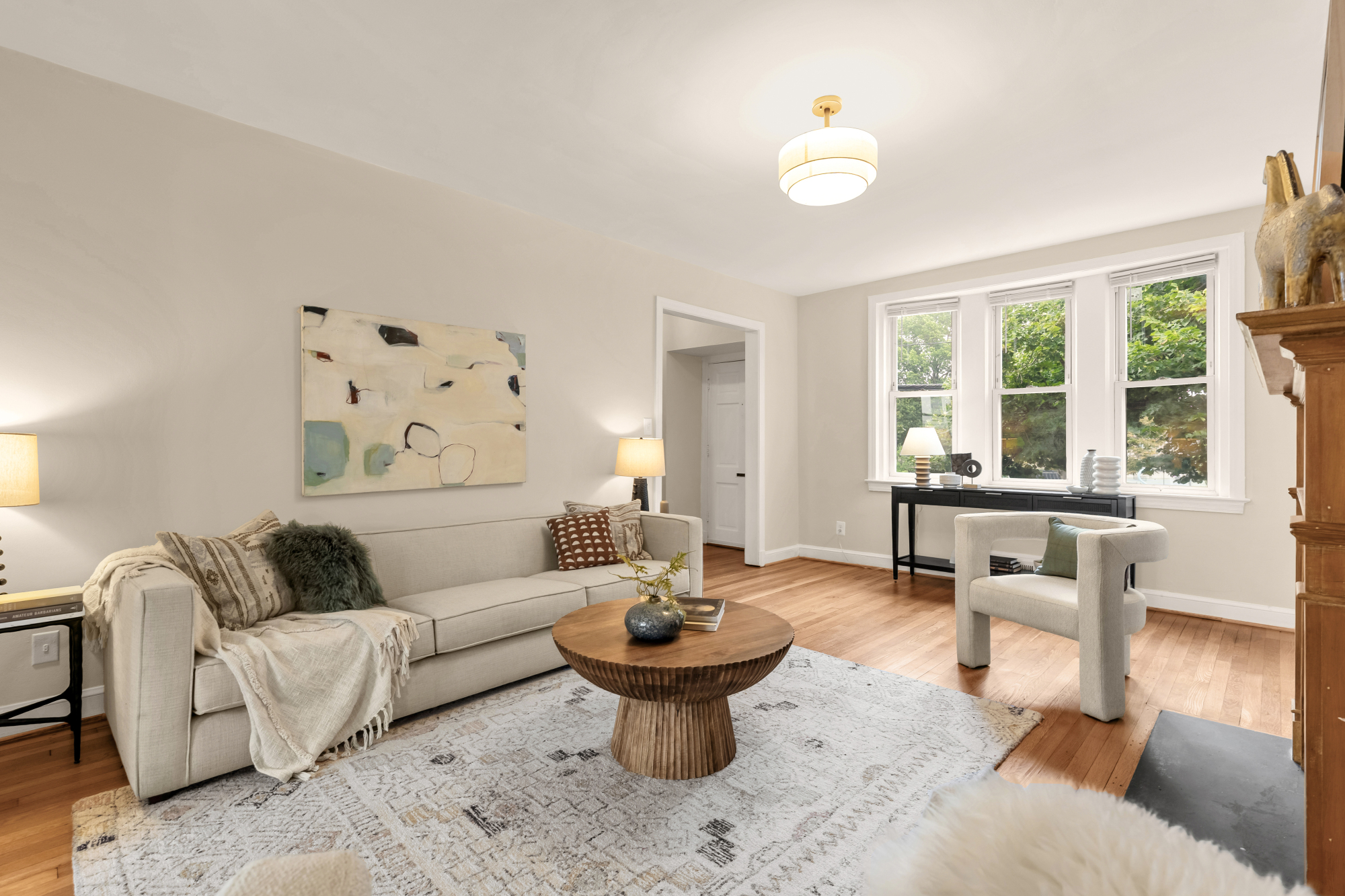 4002 10th ST NE DC Living Room